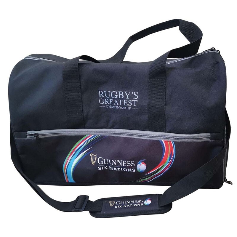 Guinness Official Merchandise Six Nations Rugby Championship Hold All Sports Bag