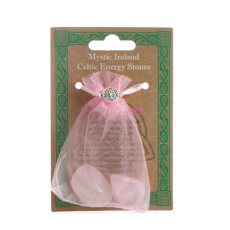 Mystic Ireland Celtic Energy Stones &ndash; Ross Quartz Bagged Stones