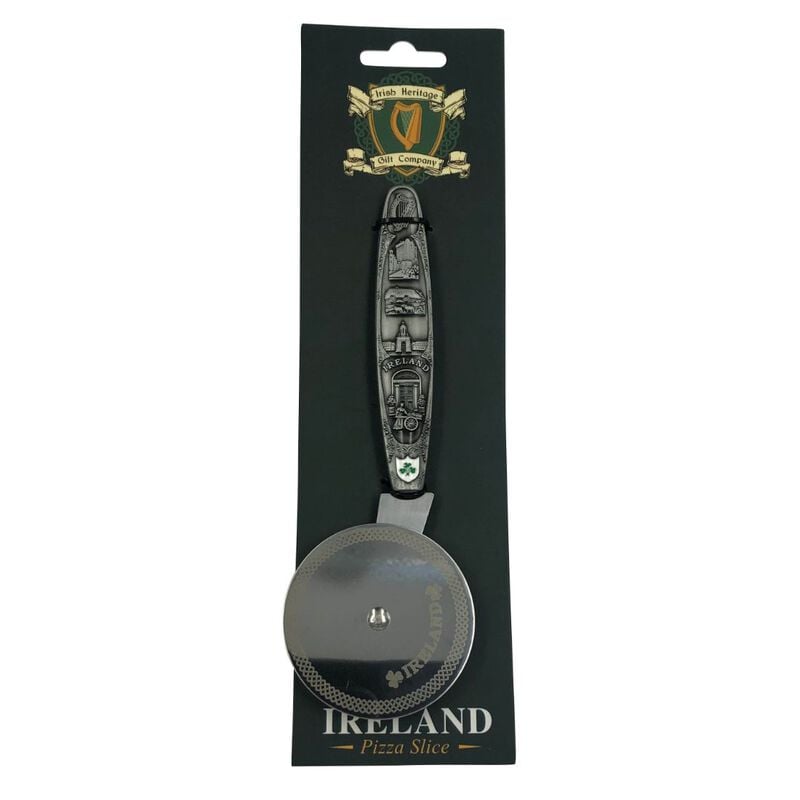 Irish Heritage Gift Company Collage Pizza Cutter With Ireland Design