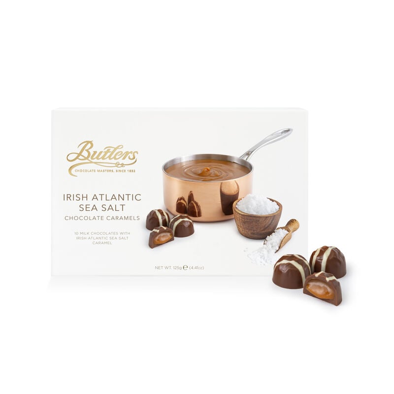Butlers Irish Atlantic Sea Salt Chocolate Caramels, 125G