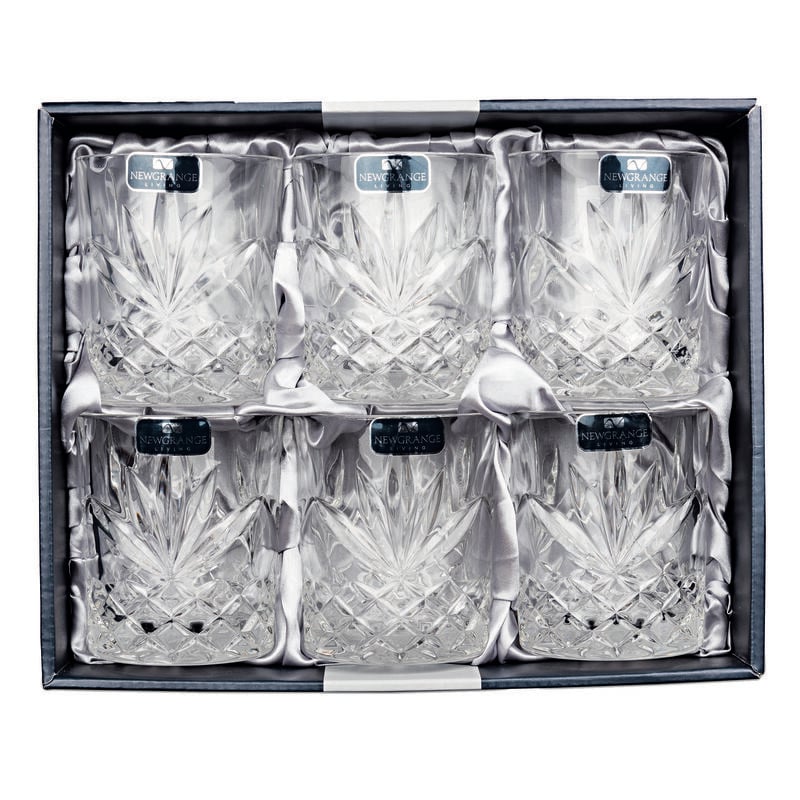 Newgrange Living Adare Whiskey Glasses, Set of 6
