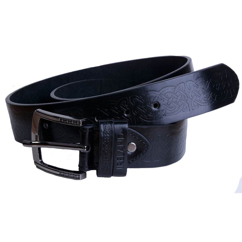 Black Belt With Celtic Symbols