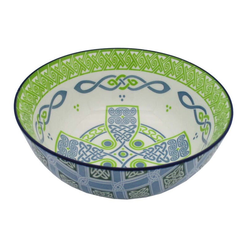 Irish Celtic Bowl With Celtic Cross Design 14cm