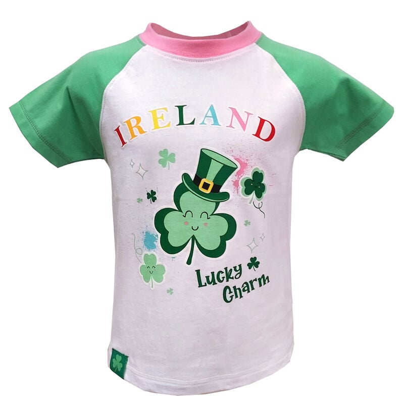 Kids Lucky Charm Ireland Colourful T-Shirt