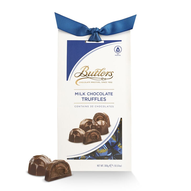 Butlers Milk Chocolate Truffles  In Tapered Box, 300G