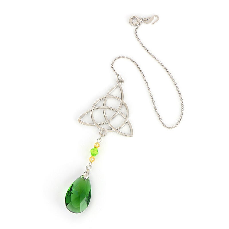 Celtic Ore Irish Suncatcher With Trinity Knot Detail