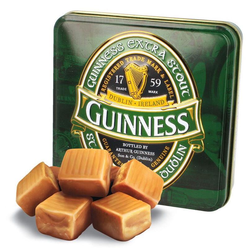 Guinness Official Merchandise Archive Label Design Fudge Tin  100G
