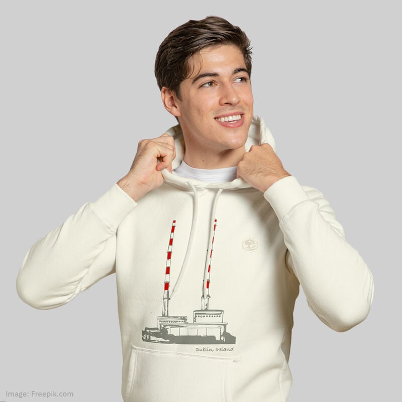 Green Island Cream Poolbeg Unisex Hoodie