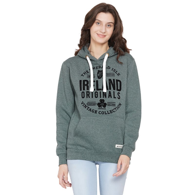Ireland Originals Green Grindle Unisex Hood