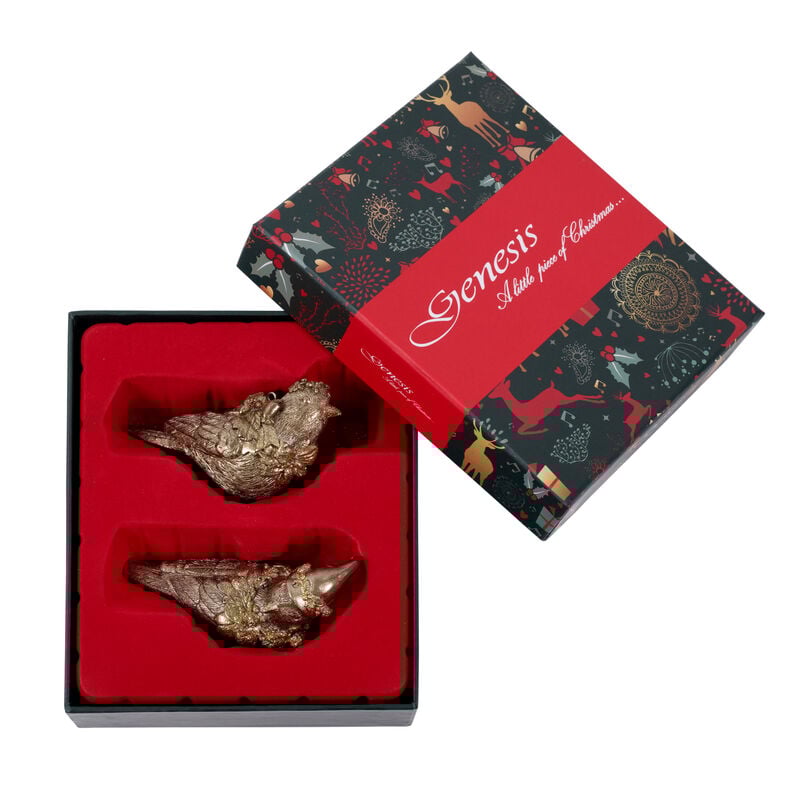 Genesis Ireland Birds Christmas Tree Ornament Set