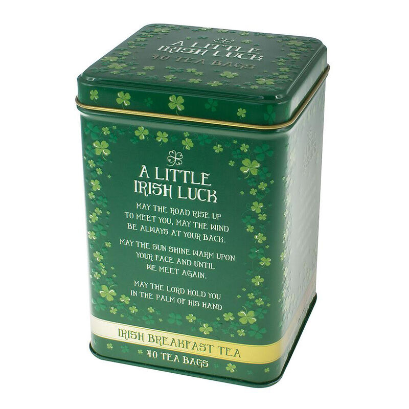 A Little Irish Luck Irish Breakfast Tea Tin