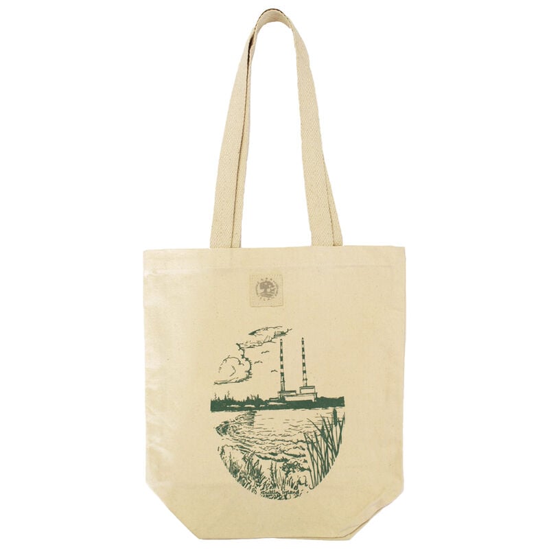 Green Island Natural/Green Poolbeg Sketch Tote bag
