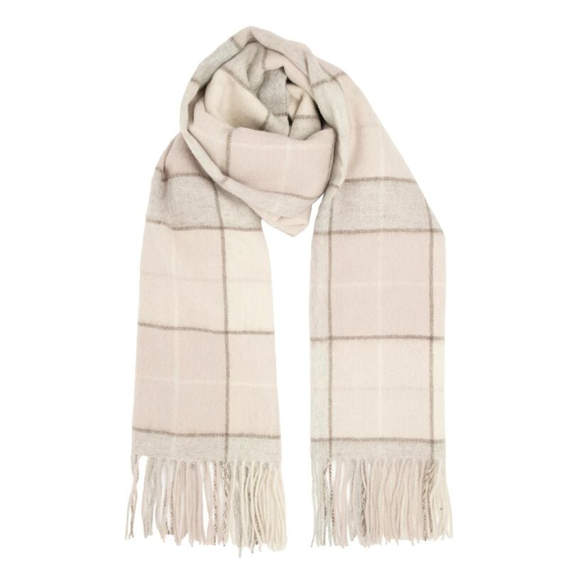 Heritage Traditions Tartan Woollen Scarf &ndash; Natural Design