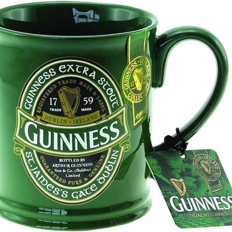 Guinness Green Tankard Mug