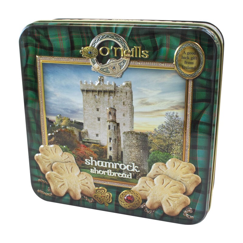 O'Neill's Shamrock Shaped Shortbread In A Tin, 120G