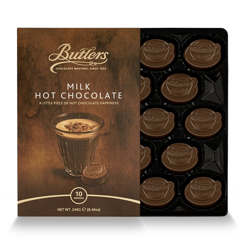 Butlers Milk Hot Chocolate Drink Cups