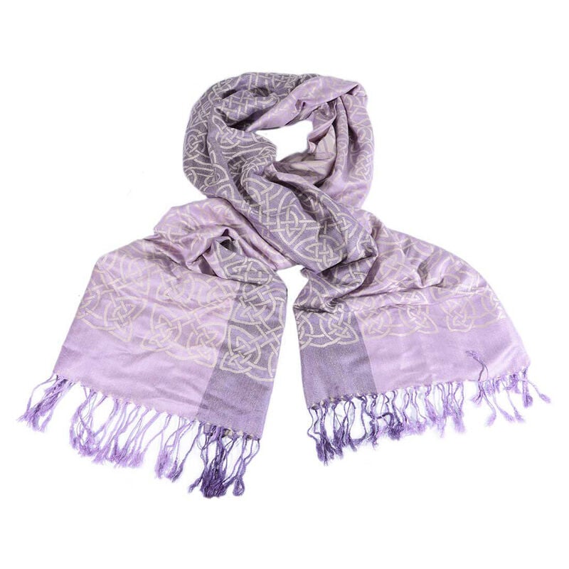 Island Range Inis Cealtra Celtic Pashmina Shawl