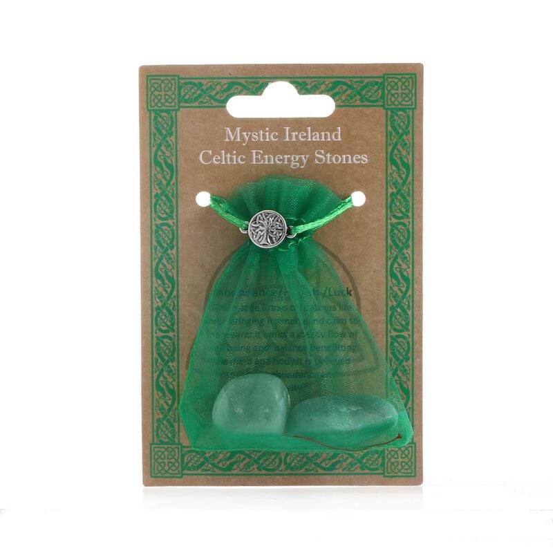 Mystic Ireland Celtic Energy Stones &ndash; Jade Bagged Stones