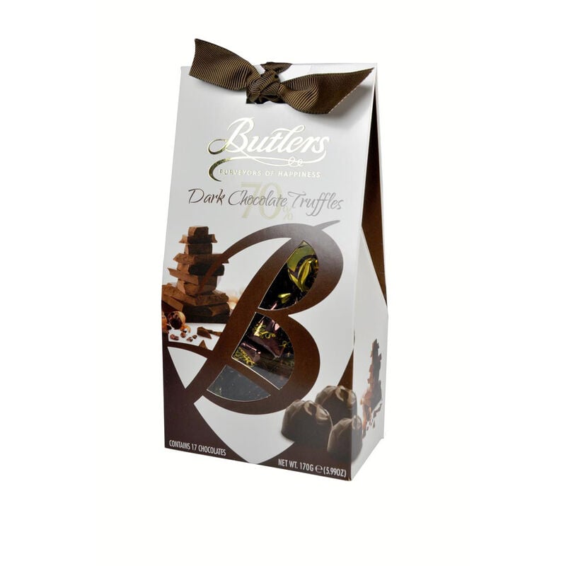 Butlers Dark Chocolate Truffles In Tapered Box  170G