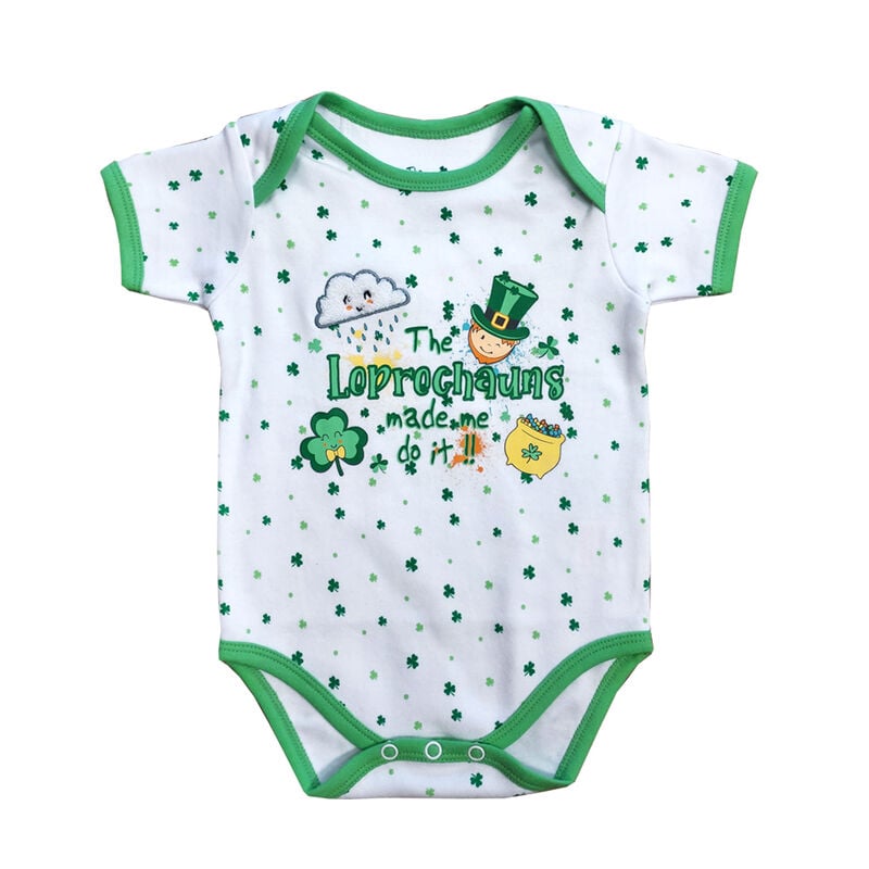 Baby's 'The Leprechauns Made Me Do It' Vest