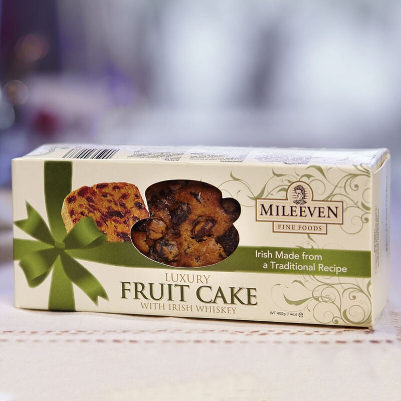 Mileeven Luxury Fruit Cake with Irish Whiskey 400g