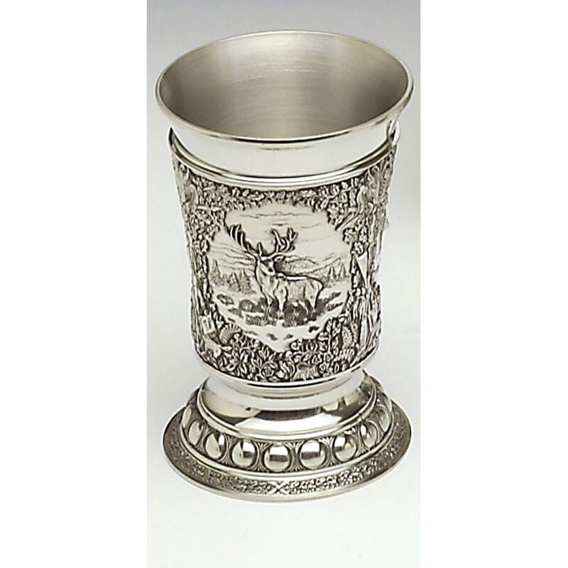 Mullingar Pewter Woodlands Beaker - Stag