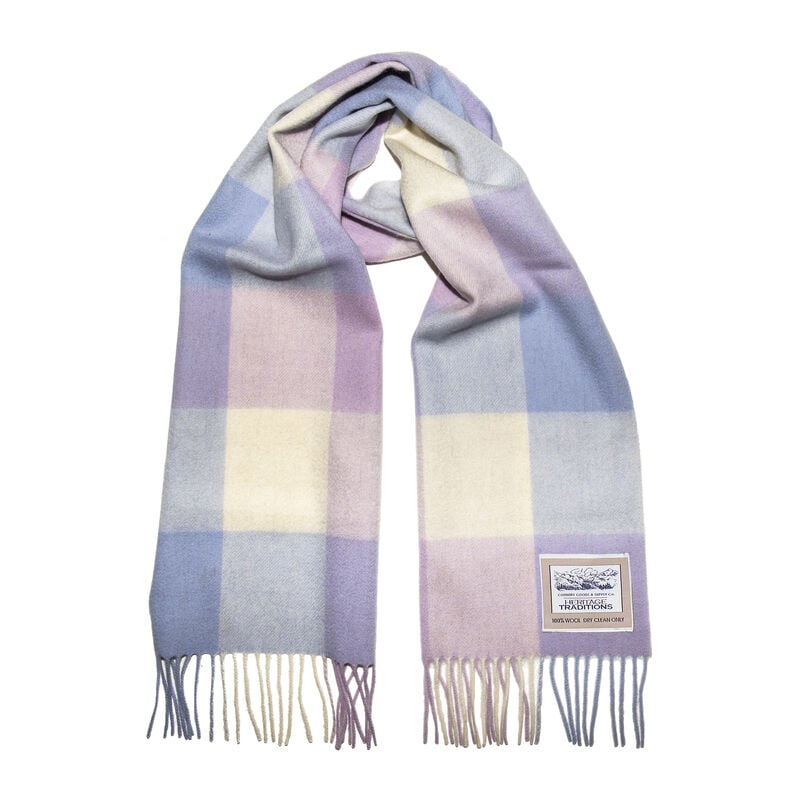 Heritage Traditions Brushed Woollen Scarf &ndash; Colour Camel Rose