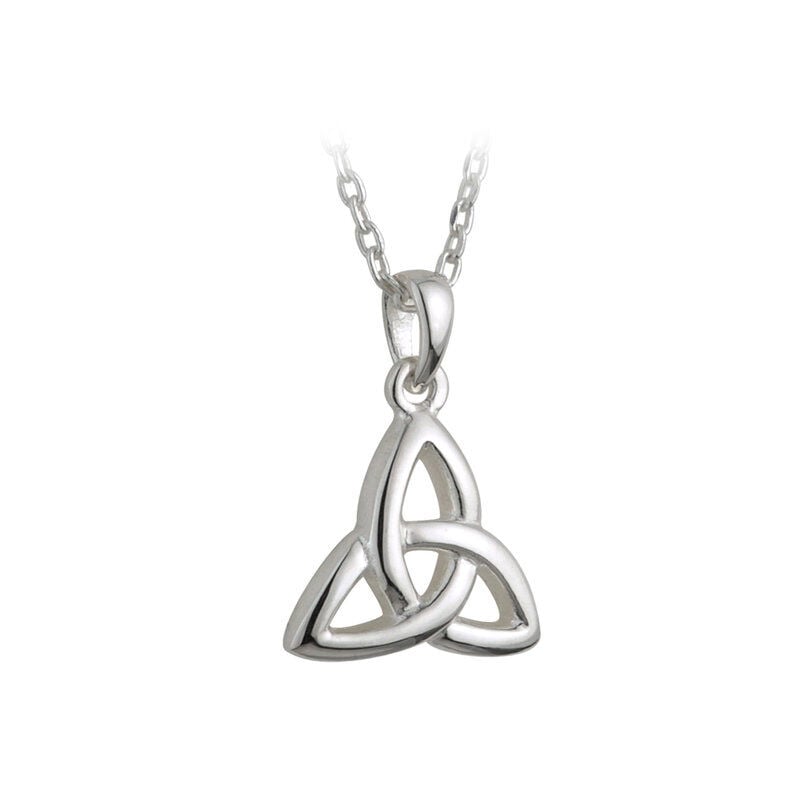 Hallmarked Sterling Silver Kid's Trinity Knot Pendant