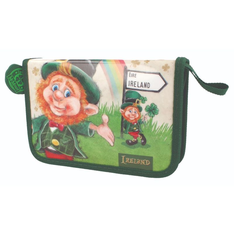 McMurfy Leprechaun School Pencil Case  Filled