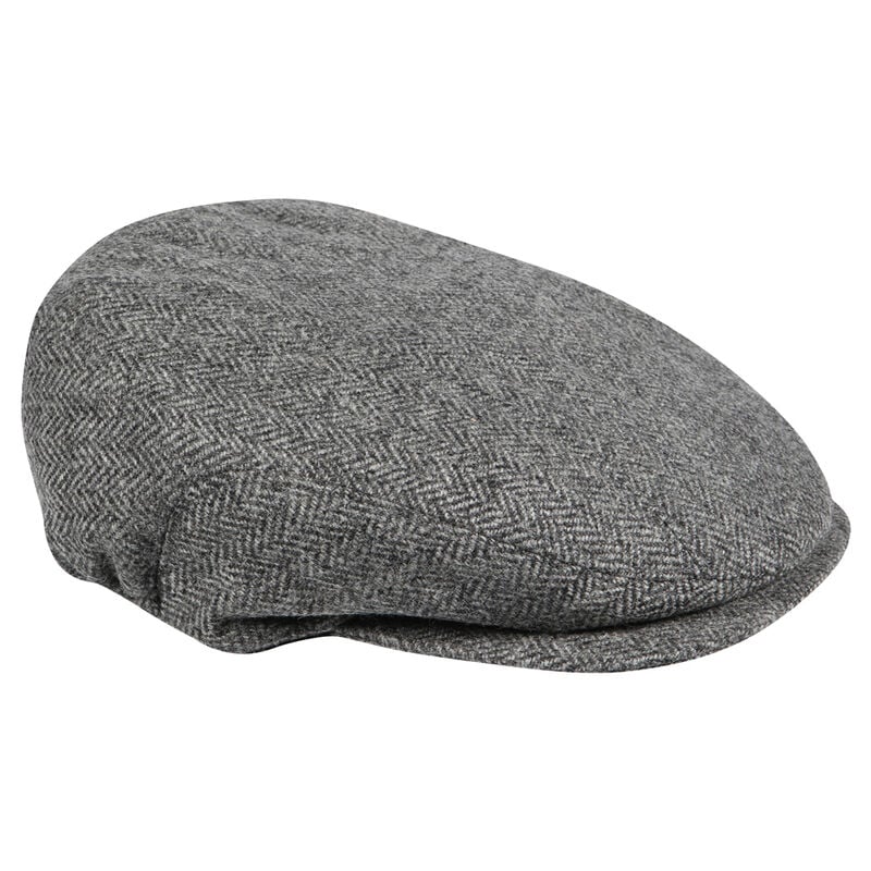 Doogan Donegal Ireland Peaky Style Tweed Flat Cap  Grey Colour