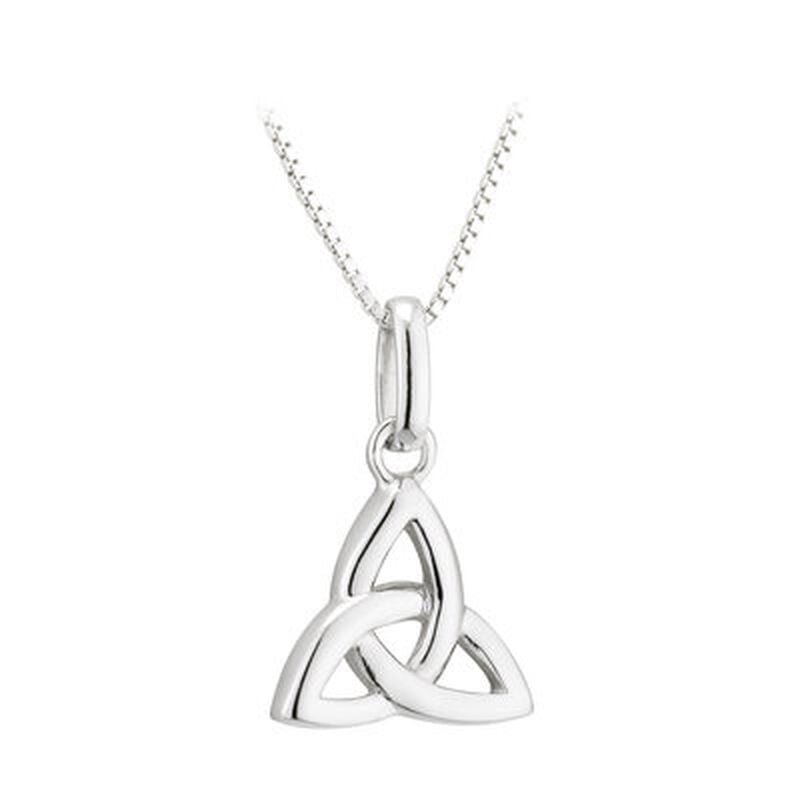 Hallmarked Sterling Silver Trinity Knot Pendant