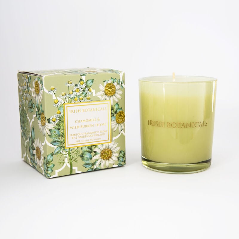 Irish Botanicals Chamomile & Wild Burren Thyme Candle