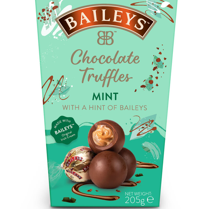 Baileys Mint Chocolate Truffles
