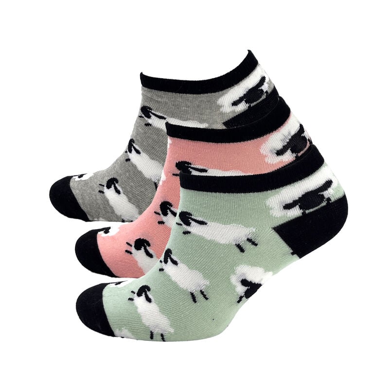 3pack Sheep Ankle Socks