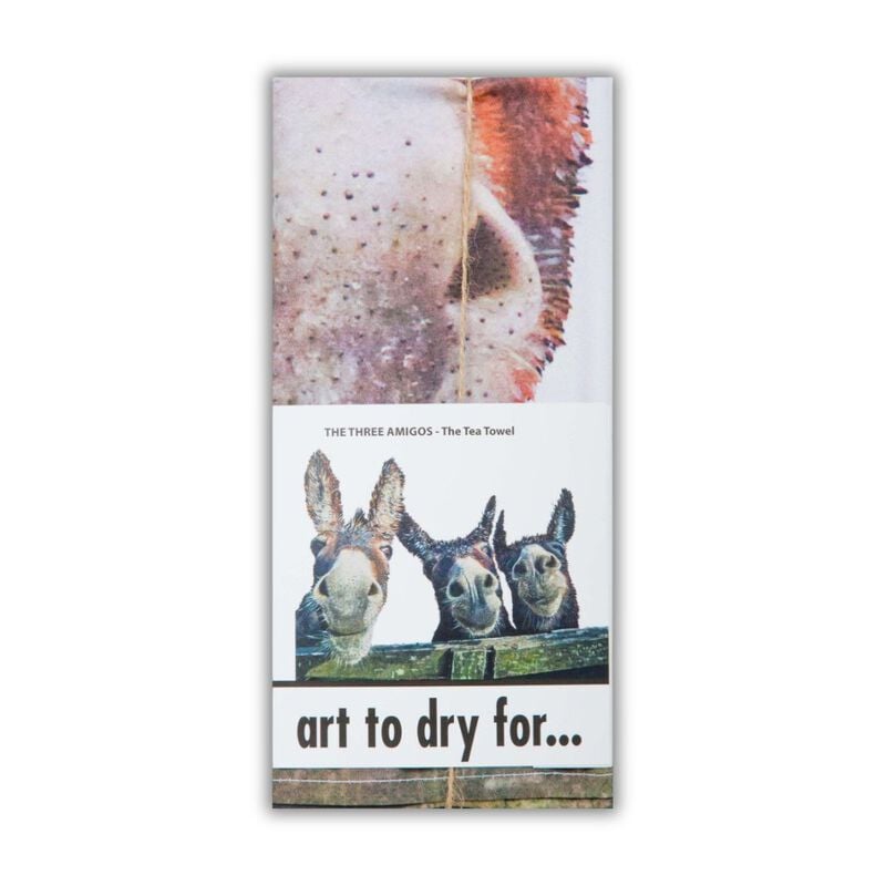Kelly Hood The Three Amigos Tea Towel