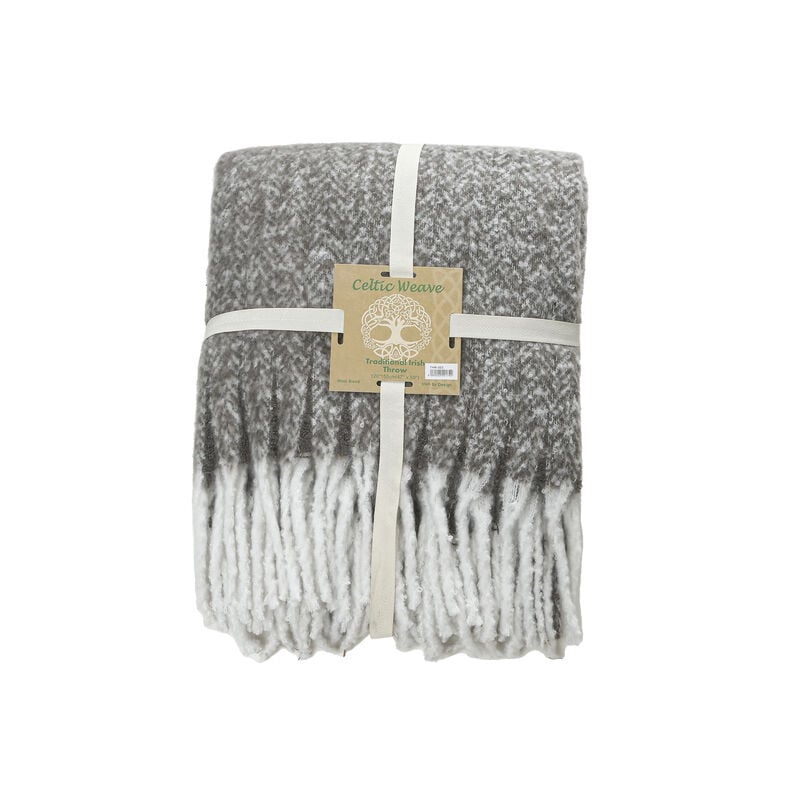 Celtic Weave Traditional Herringbone Throw