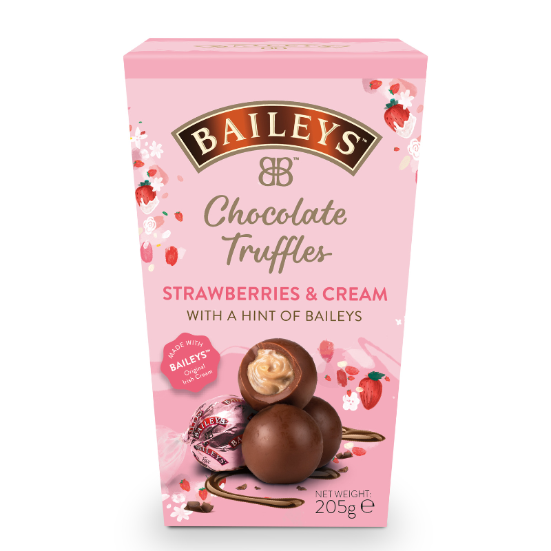 Baileys Strawberry & Cream Truffle Box 205g