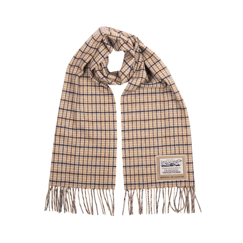 Heritage Traditions Pure Wool Houndstooth Scarf