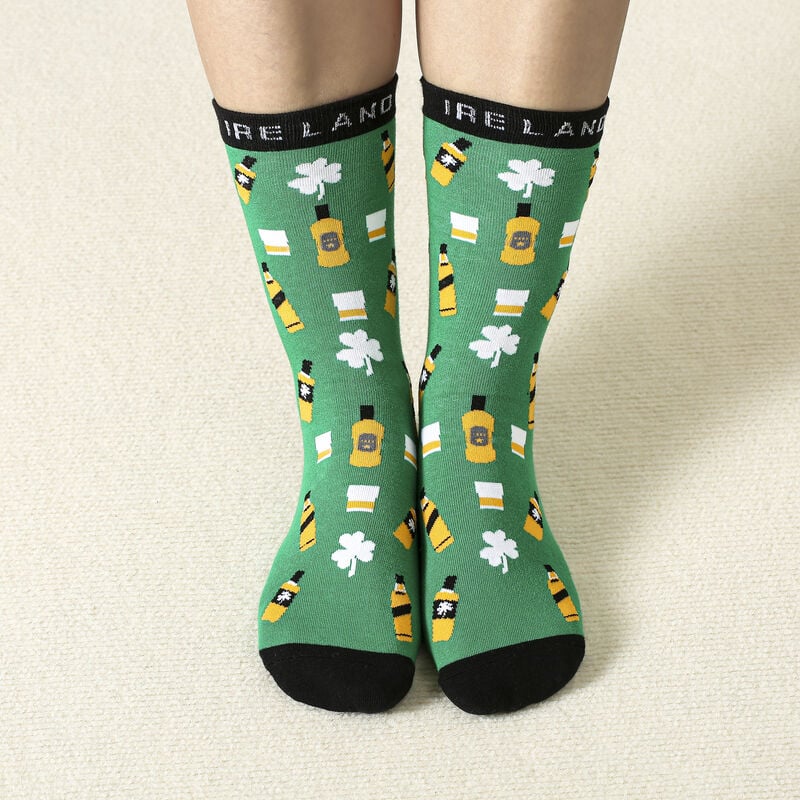 Green Feet Bring Me A Whiskey Socks