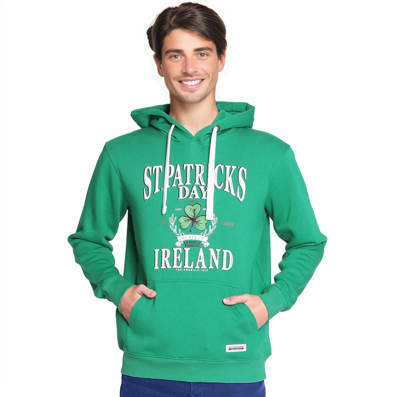 St. Patrick's Day Kids Neon Print Green T-Shirt