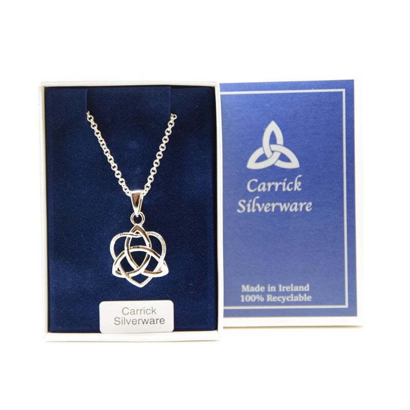 Silver Plated Full Circle Tara Brooch With Coloured Stones