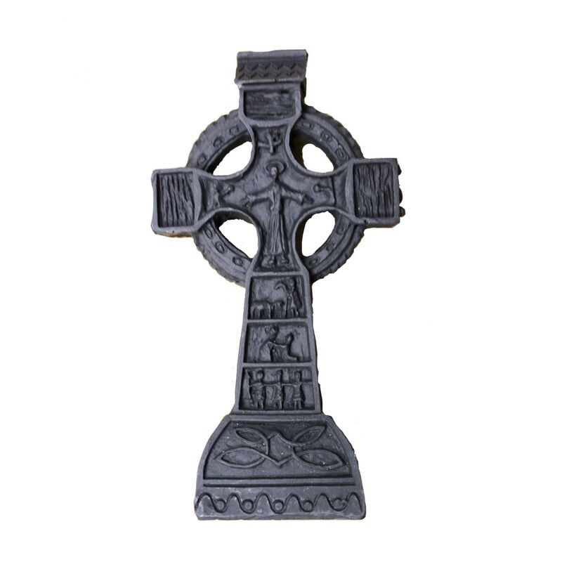 5 &rdquo; Standing Turf Decoration Celtic Muirdedah's Cross Design