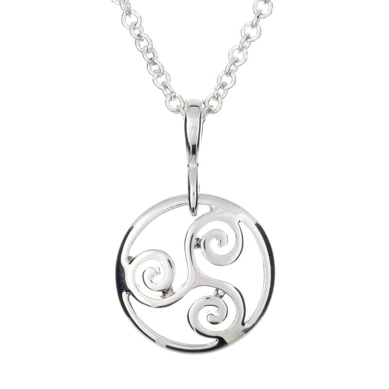 Silver Tone Enamel Shamrock Bangle