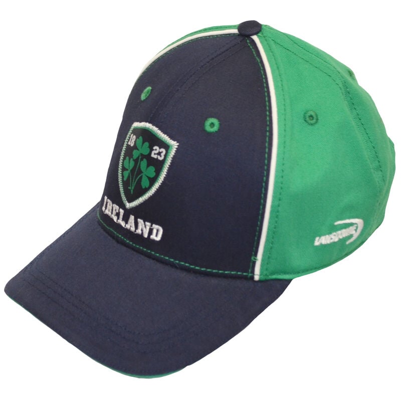 Lansdowne Green and Navy Ireland Shamrock Crest Kids Cap