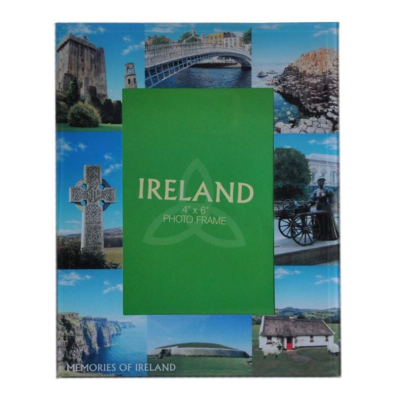 Glass Photo Frame Designed With Famous Landmark Images Of Ireland