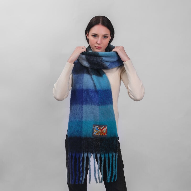 Celtic Ore Check Scarf