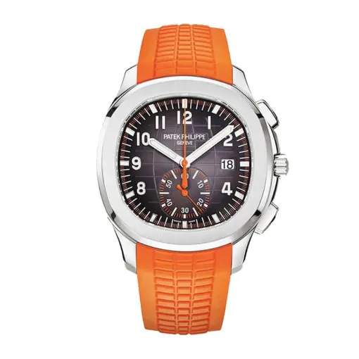 Patek Philippe 5968A-001 Aquanaut Chronograph Steel & Orange Rubber