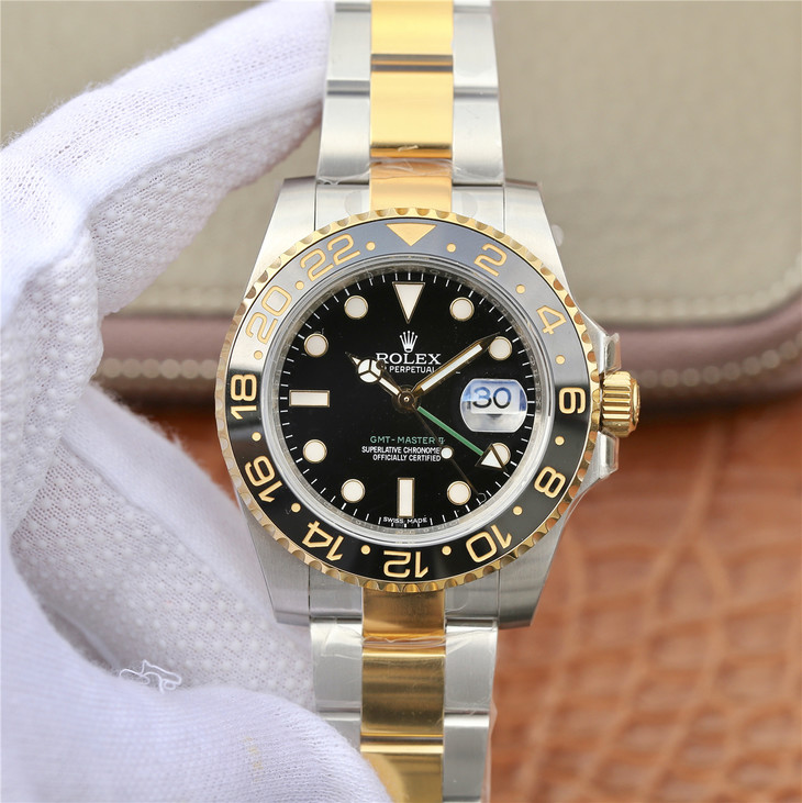Rolex GMT-Master 2 Black Bezel Multicolor Selection 40mm
