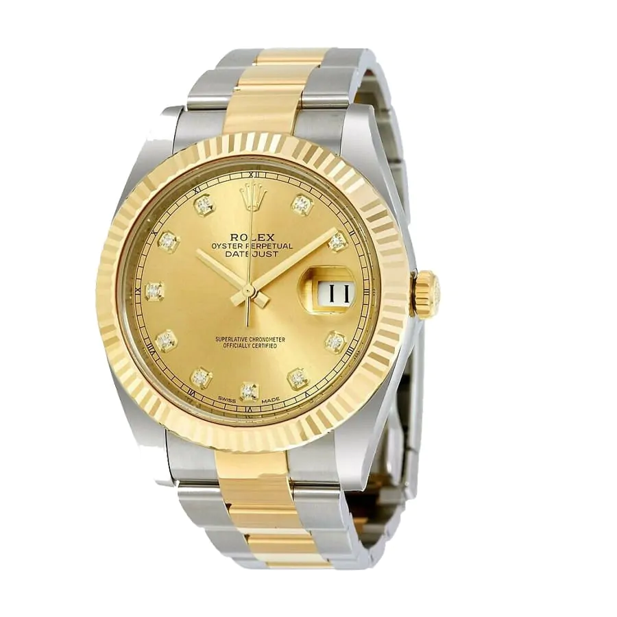 Rolex Datejust 126333-0011 Champagne Diamond Replica