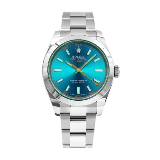 Rolex Oyster Perpetual  Milgauss Blue Replica